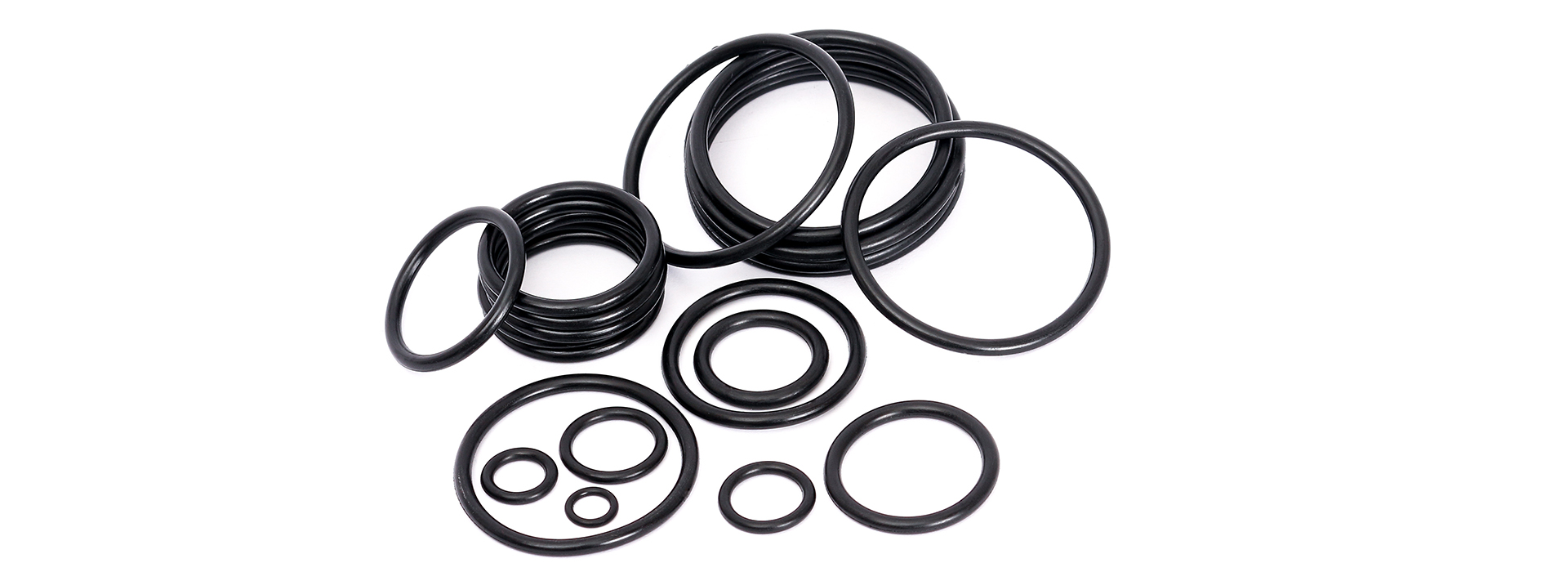 Different o-rings used for pipe repairing and sealing